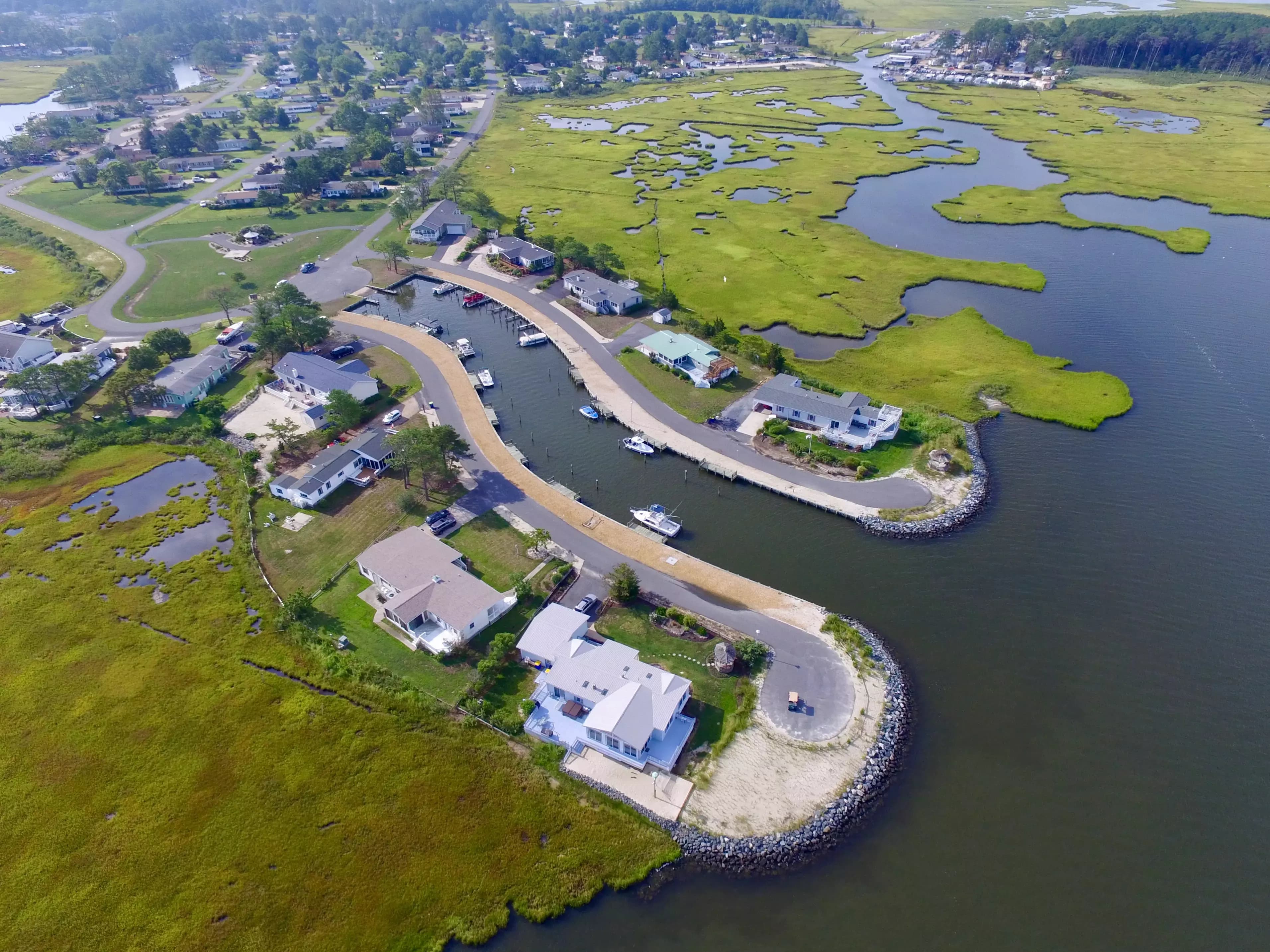 Pot-Nets Coveside offers an intimate community environment with convenient access to Rehoboth Bay, perfect for fishing and boating enthusiasts.